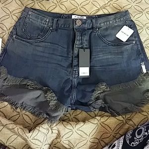 One x Oneteaspoon shorts